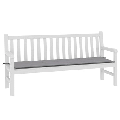 Tuinbankkussen 180x50x3 cm oxford stof grijs - AllerleiShop