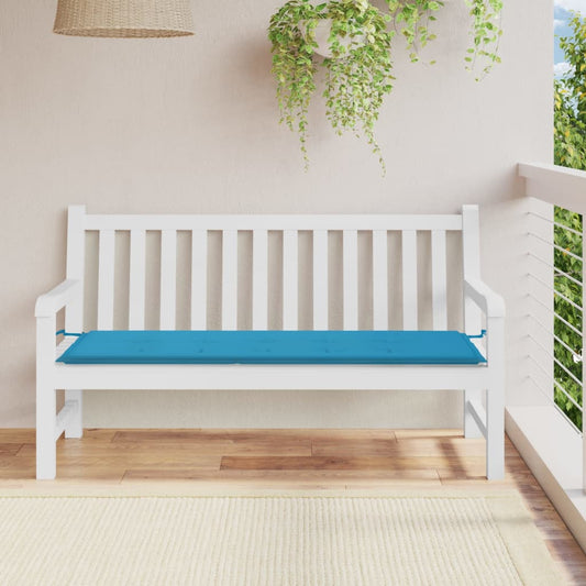 Tuinbankkussen 150x50x3 cm oxford stof blauw - AllerleiShop