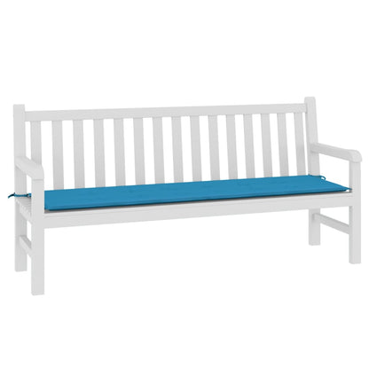 Tuinbankkussen 180x50x3 cm oxford stof blauw - AllerleiShop