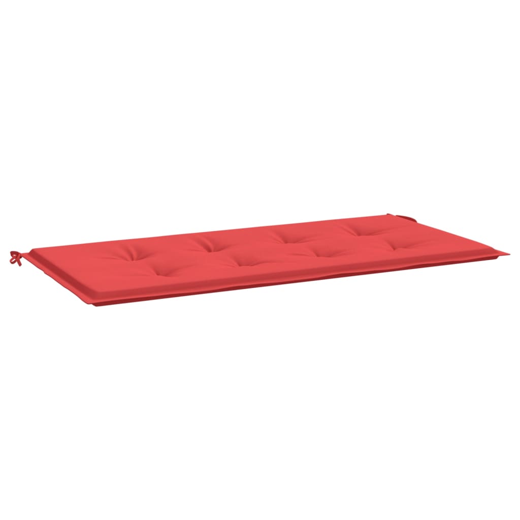 Tuinbankkussen 100x50x3 cm oxford stof rood - AllerleiShop