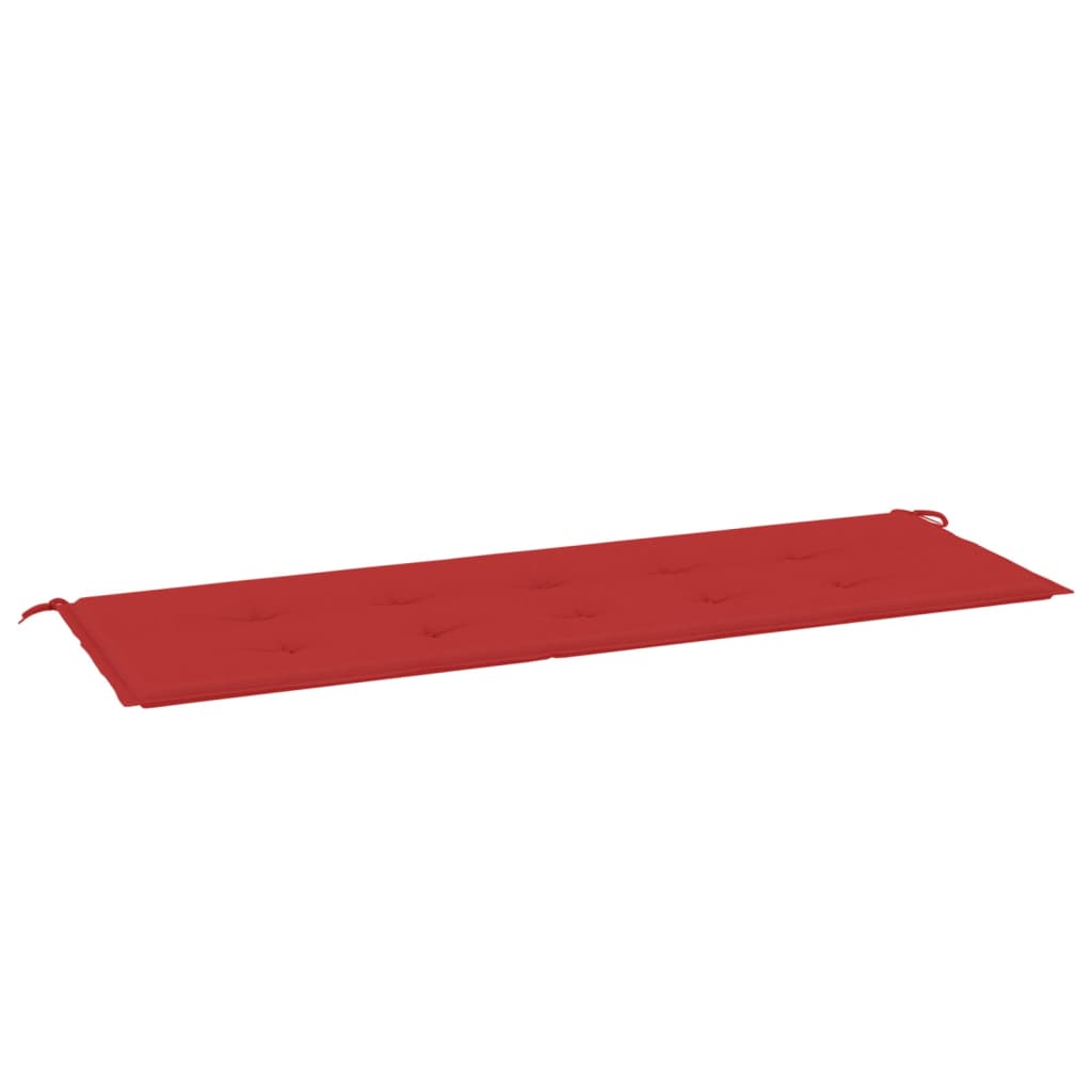 Tuinbankkussen 150x50x3 cm oxford stof rood - AllerleiShop