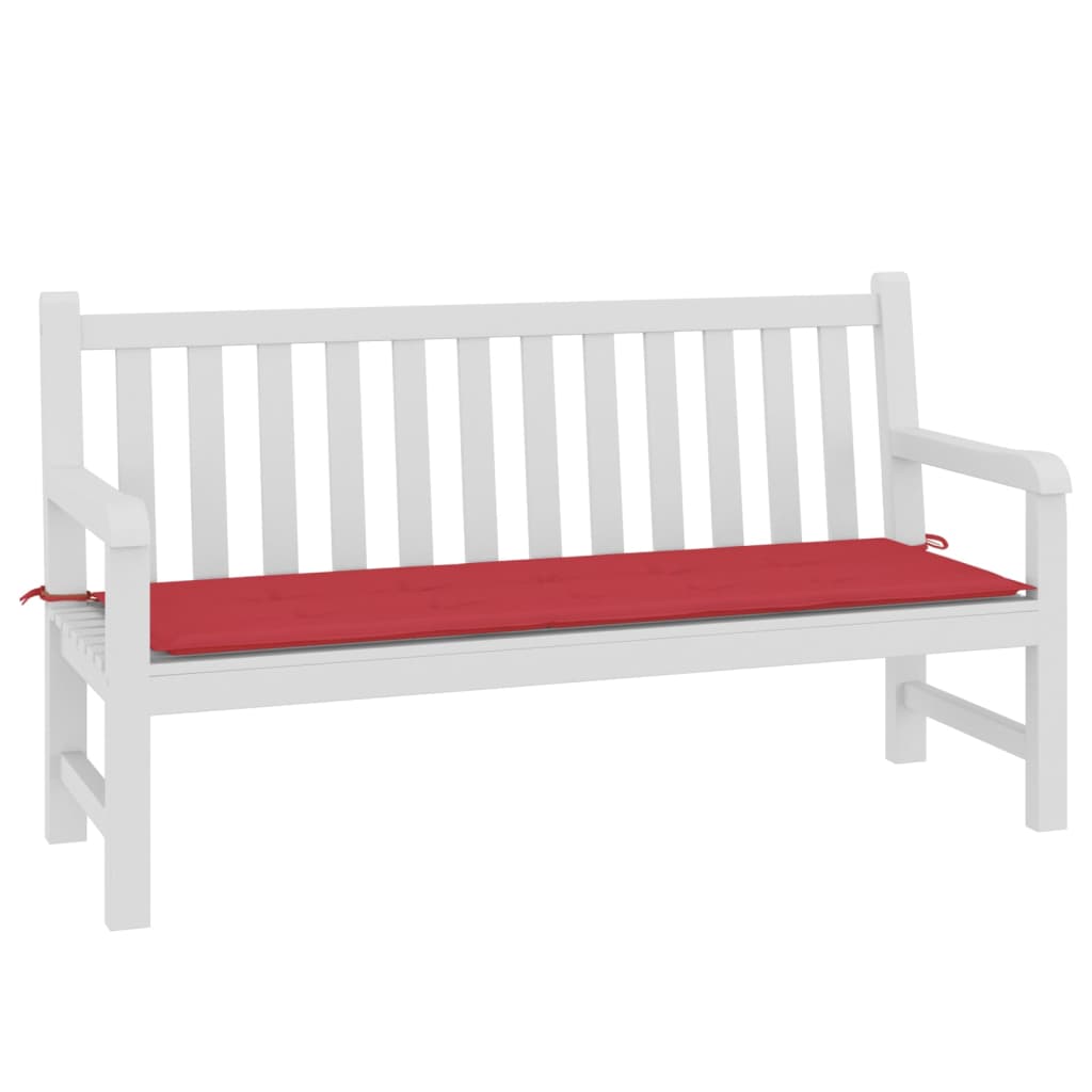 Tuinbankkussen 150x50x3 cm oxford stof rood - AllerleiShop