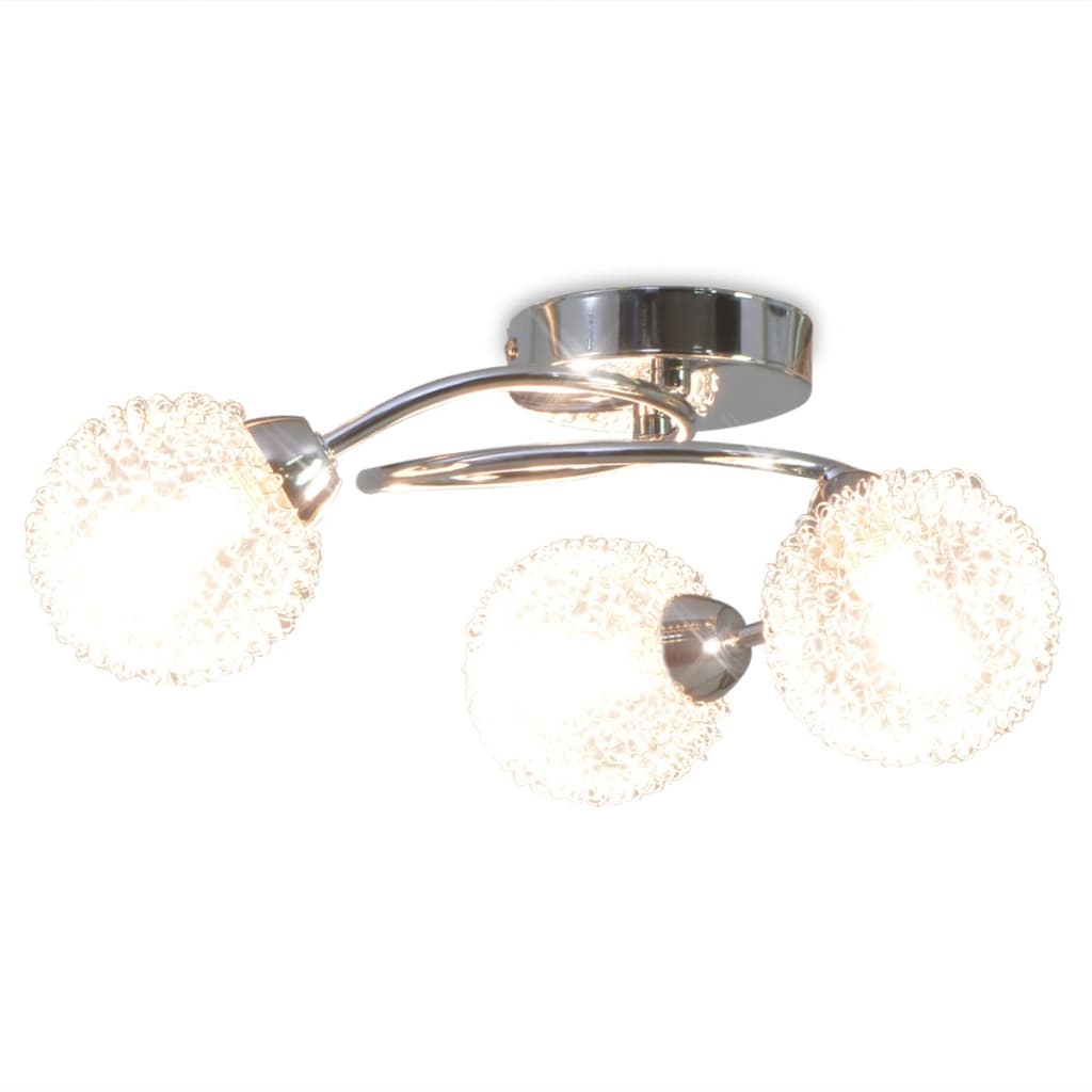 Plafondlamp voor 3 G9 gloeilampen 120 W - AllerleiShop