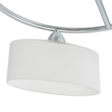 Plafondlamp met ellipsvormige glazen kappen 5xE14 200W - AllerleiShop