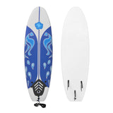 Surfplank 170 cm blauw