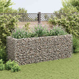 Gabion plantenbak verhoogd 270x90x100 cm staal