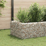 Gabion plantenbak verhoogd 360x90x50 cm staal