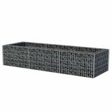 Gabion plantenbak verhoogd 270x90x50 cm staal