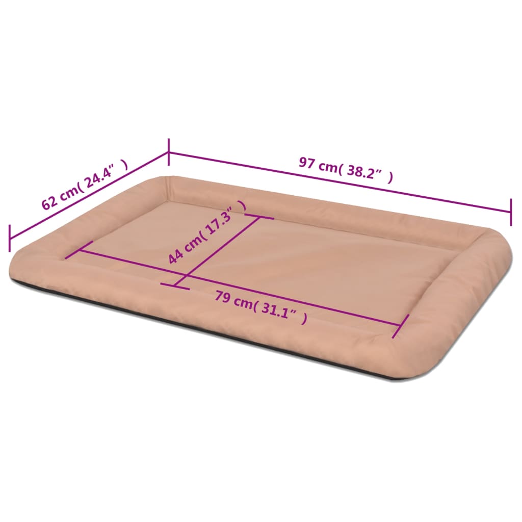 Hondenmatras maat XXL beige