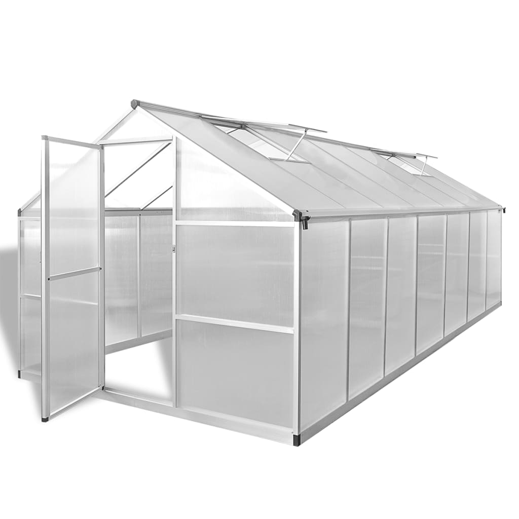 Tuinkas 10,53 m² versterkt aluminium - AllerleiShop