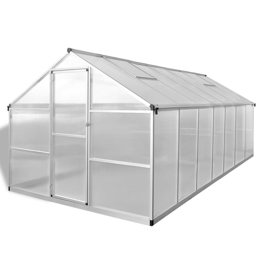 Tuinkas 10,53 m² versterkt aluminium - AllerleiShop