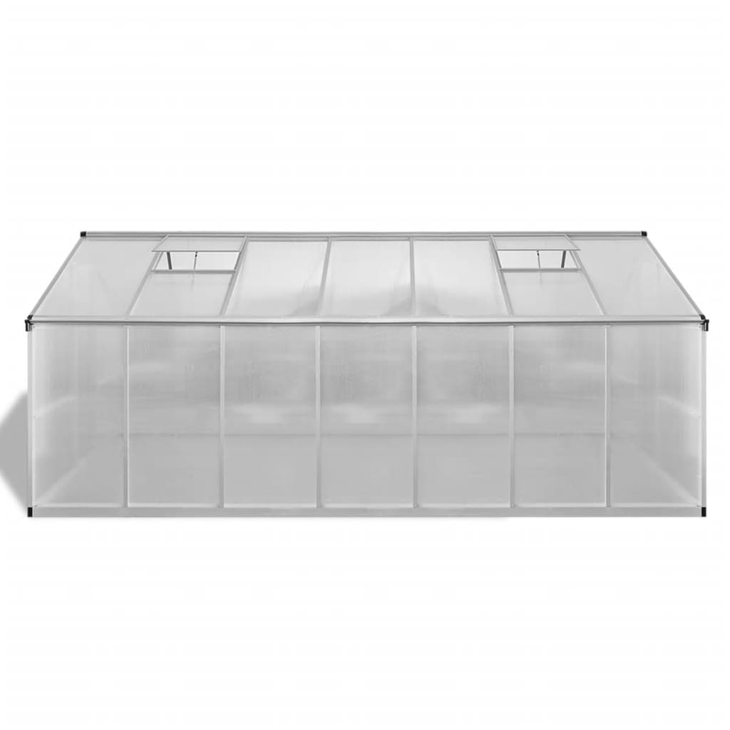 Tuinkas 10,53 m² versterkt aluminium - AllerleiShop