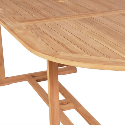 Tuintafel 180x90x75 cm massief teakhout - AllerleiShop