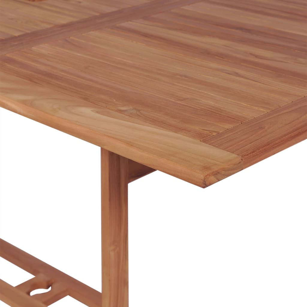 Tuintafel 180x90x75 cm massief teakhout - AllerleiShop