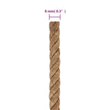 Touw 100% jute 8 mm 500 m