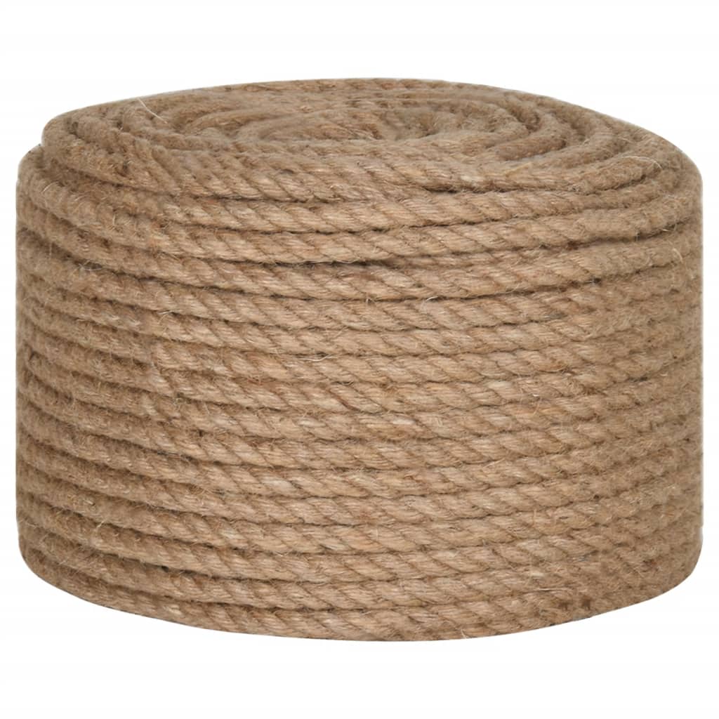 Touw 100% jute 12 mm 100 m