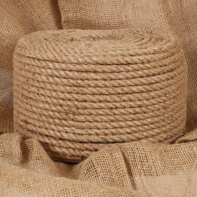 Touw 100% jute 12 mm 100 m