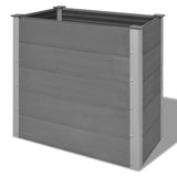 Plantenbak verhoogd 100x50x91 cm HKC grijs - AllerleiShop