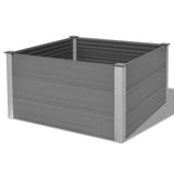 Plantenbak verhoogd 100x100x54 cm HKC grijs - AllerleiShop