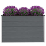 Plantenbak verhoogd 150x50x91 cm HKC grijs - AllerleiShop