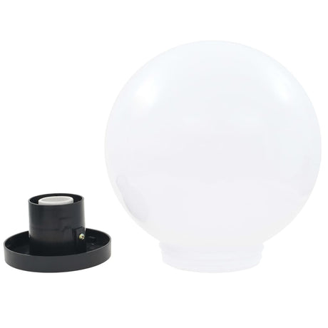 LED-bollampen 2 st rond 25 cm PMMA - AllerleiShop