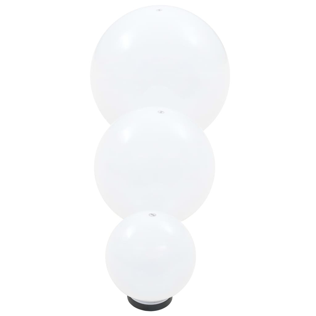 LED-bollampen rond 20/30/40 cm PMMA 3 st - AllerleiShop