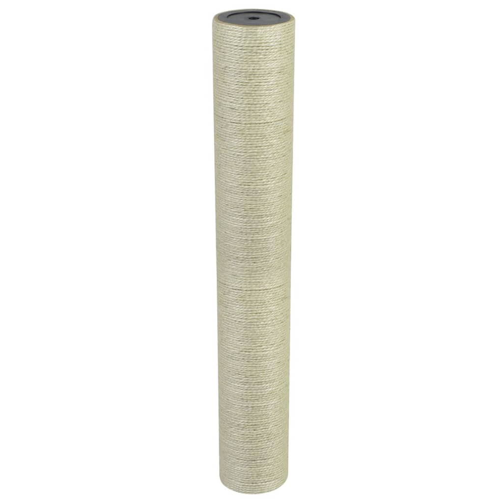 Kattenkrabpaal 8x55 cm 8 mm beige