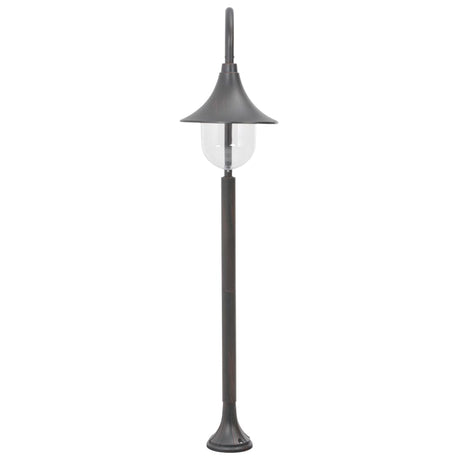 Paalverlichting tuin E27 120 cm aluminium brons - AllerleiShop