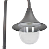 Paalverlichting tuin E27 120 cm aluminium brons - AllerleiShop