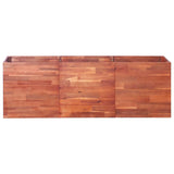 Plantenbak verhoogd 150x50x50 cm acaciahout - AllerleiShop