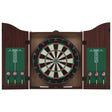 Dartbord professioneel met kast en 6 darts sisal