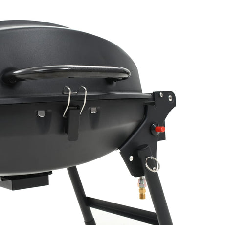 Gasbarbecue met kookzone zwart - AllerleiShop