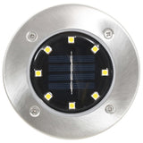 Grondlampen 8 st solar LED warmwit - AllerleiShop