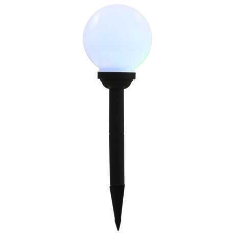 LED-solarlampen rond 15 cm RGB 4 st - AllerleiShop