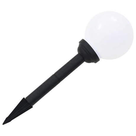 LED-solarlampen rond 15 cm RGB 4 st - AllerleiShop