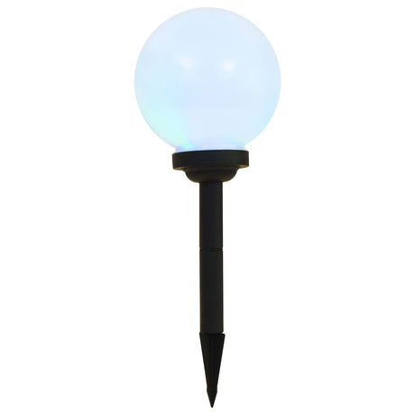 LED-solarlampen rond 20 cm RGB 3 st - AllerleiShop