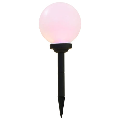 LED-solarlampen rond 20 cm RGB 3 st - AllerleiShop