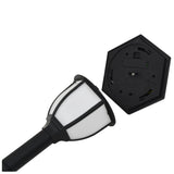 LED-solarlampen zwart 3 st - AllerleiShop