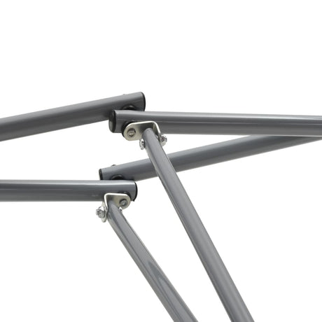 Hangmat met inklapbare standaard blauw - AllerleiShop