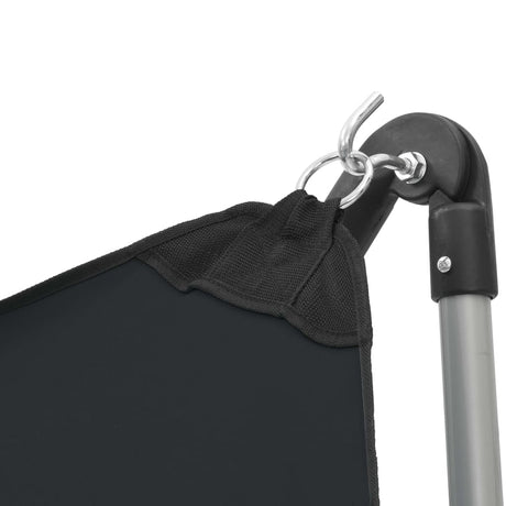 Hangmat met inklapbare standaard zwart - AllerleiShop