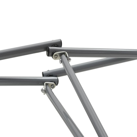 Hangmat met inklapbare standaard zwart - AllerleiShop