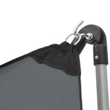 Hangmat met inklapbare standaard grijs - AllerleiShop