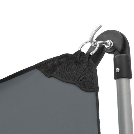 Hangmat met inklapbare standaard grijs - AllerleiShop