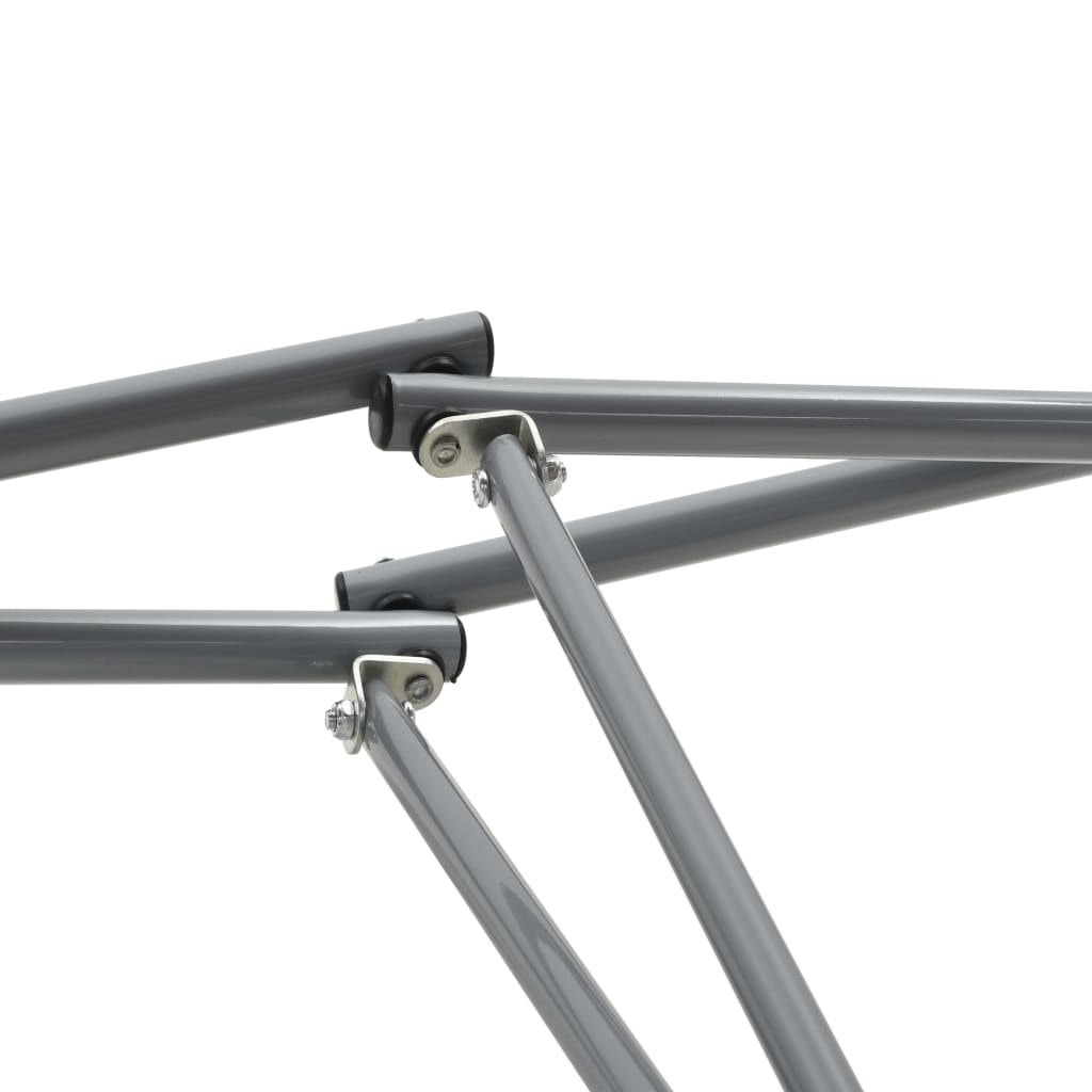 Hangmat met inklapbare standaard grijs - AllerleiShop