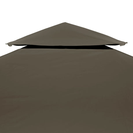 Prieeldak 2-laags 310 g/m² 3x3m taupe - AllerleiShop