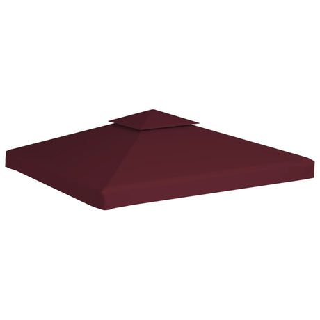 Prieeldak 2-laags 3x3m 310 g/m² bordeaux - AllerleiShop