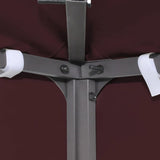 Prieeldak 2-laags 3x3m 310 g/m² bordeaux - AllerleiShop
