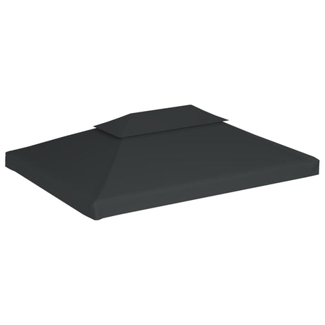 Prieeldak 2-laags 4x3m 310 g/m² antracietkleurig - AllerleiShop