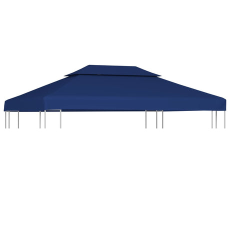 Prieeldak 2-laags 4x3m 310 g/m² blauw - AllerleiShop