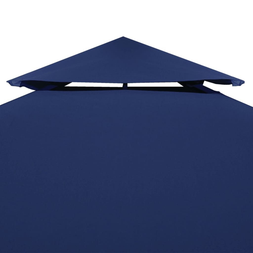 Prieeldak 2-laags 4x3m 310 g/m² blauw - AllerleiShop